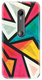 Amazon Brand - Solimo Designer Triangle Pattern 3D Printed Hard Back Case Mobile Cover for Motorola Moto G3