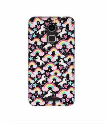 Amazon Brand - Solimo Designer Unicorn Texture 3D Printed Hard Back Case Mobile Cover for Coolpad Note 3 Lite