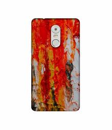 Amazon Brand - Solimo Designer Orange Color Spread 3D Printed Hard Back Case Mobile Cover for Lenovo K6 Note