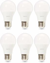 AmazonBasics Professional LED E27 Edison Screw Bulb, 40W Equivalent, Cool White - Pack of 6