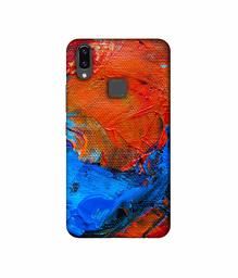 Amazon Brand - Solimo Designer Wax Color On Canvas 3D Printed Hard Back Case Mobile Cover for Vivo V9 / V9 Pro