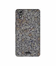 Amazon Brand - Solimo Designer Marble Pices 3D Printed Hard Back Case Mobile Cover for Micromax Canvas Selfie 2 Q340