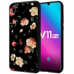 Amazon Brand - Solimo Designer Floral Printed Hard Back Case Mobile Cover forVivo V11 Pro (D1160)