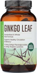 Whole Foods Market, Gingko Leaf, 240 CT