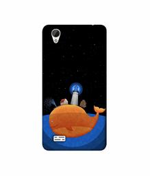 Amazon Brand - Solimo Designer Whale 3D Printed Hard Back Case Mobile Cover for Vivo Y31