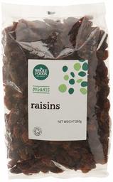 Whole Foods Market Organic Raisins, 250g