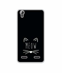 Amazon Brand - Solimo Designer Meow UV Printed Soft Back Case Mobile Cover for Lenovo A6000