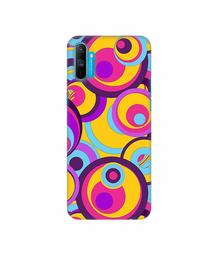 Amazon Brand - Solimo Designer Multicolor Circle 3D Printed Hard Back Case Mobile Cover for Realme C3