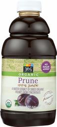 365 Everyday Value, Organic 100% Juice, Prune, 32 fl oz