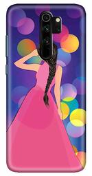 Amazon Brand - Solimo Designer Girl Design 3D Printed Hard Back Case Mobile Cover for Xiaomi Redmi Note 8 Pro