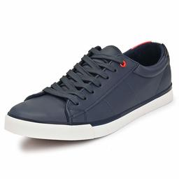 Klepe Men's Navy Vulcansied PU Sneakers-8 UK (42 EU) (9 US) (0709I/NVY)