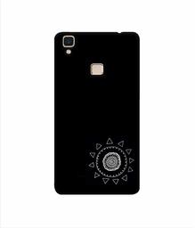 Amazon Brand - Solimo Designer Circle Pattern 3D Printed Hard Back Case Mobile Cover for Vivo V3 Max