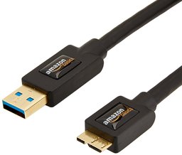 AmazonBasics USB 3.0-Kabel (A-Stecker auf Micro-B-Stecker), 1.8 m (Abwärtskompatibilität zu USB 2.0 und 1.1)