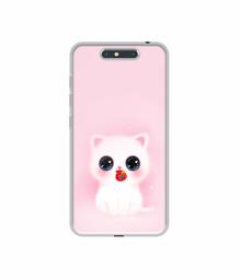 Amazon Brand - Solimo Designer Kitty UV Printed Soft Back Case Mobile Cover for Micromax Dual 4 E4816