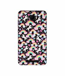 Amazon Brand - Solimo Designer Unicorn Texture UV Printed Soft Back Case Mobile Cover for Karbonn K9 Viraat