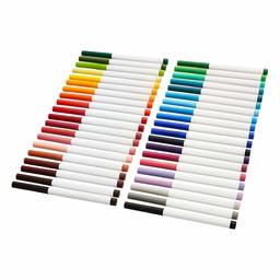 AmazonBasics Super Tip Washable Markers, 40 Colors