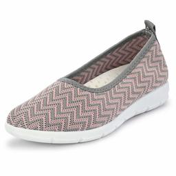 Flavia Women's Grey Running Shoes-9 UK (41 EU) (10 US) (FKT/FB-02/GRY)