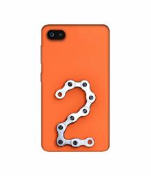 Amazon Brand - Solimo Designer Two Number 3D Printed Hard Back Case Mobile Cover for Lenovo ZUK Z2