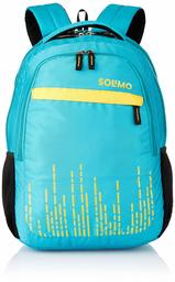 Amazon Brand - Solimo Trellis Laptop Backpack for 15.6-inch Laptops (31 litres,Turquoise)