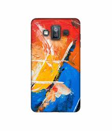 Amazon Brand - Solimo Designer Color Impression On Canvas 3D Printed Hard Back Case Mobile Cover for Samsung Galaxy J7 Duo