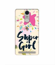 Amazon Brand - Solimo Designer Super Girl 3D Printed Hard Back Case Mobile Cover for Lenovo K5 Note