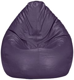 Amazon Brand - Solimo XXXL Bean Bag Cover Without Beans (Purple)