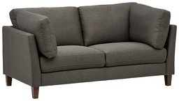 Amazon Brand - Rivet Midtown Removable Cushion Modern Sofa, 94 x 174 x 80cm, Charcoal