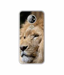 Amazon Brand - Solimo Designer Lion UV Printed Soft Back Case Mobile Cover for Comio X1 Note