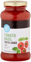 Amazon Brand - Happy Belly Tomato Basil Pasta Sauce, 24 Ounce