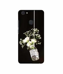 Amazon Brand - Solimo Designer Hanging Flowerpot 3D Printed Hard Back Case Mobile Cover for Vivo V7 Plus