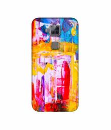 Amazon Brand - Solimo Designer Multicolor Canvas Paint 3D Printed Hard Back Case Mobile Cover for Huawei G8