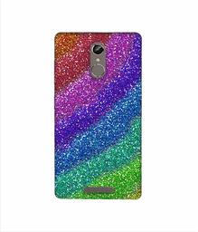 Amazon Brand - Solimo Designer Multicolor Sparkle 3D Printed Hard Back Case Mobile Cover for Gionee S6s