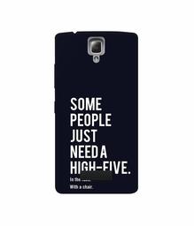 Amazon Brand - Solimo Designer High-Five 3D Printed Hard Back Case Mobile Cover for Lenovo A2010