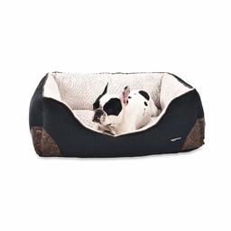 AmazonBasics Cuddler, Cuccia per animali domestici - Taglia S, nera