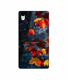 Amazon Brand - Solimo Designer Autumn Leaf 3D Printed Hard Back Case Mobile Cover for Sony Xperia Z2