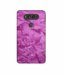 Amazon Brand - Solimo Designer Pink Paint 3D Printed Hard Back Case Mobile Cover for LG V20