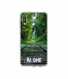 Amazon Brand - Solimo Designer Alone UV Printed Soft Back Case Mobile Cover for Samsung Galaxy M10