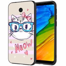 Amazon Brand - Solimo Designer Meow Printed Hard Back Case Mobile Cover for Xiaomi Redmi 5 (D1226)