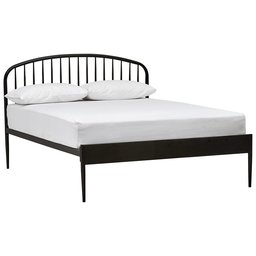 Amazon Brand – Rivet Fairmount Industrial Metal King Bed with Headboard, 79.5