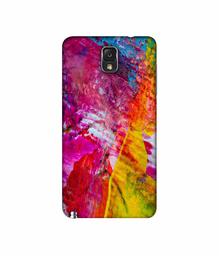 Amazon Brand - Solimo Designer Multicolour Texture 3D Printed Hard Back Case Mobile Cover for Samsung Galaxy Note 3 N9000