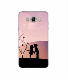 Amazon Brand - Solimo Designer Kiss-ing Couple 3D Printed Hard Back Case Mobile Cover for Samsung Galaxy J7 (2016)