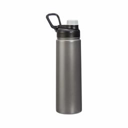 AmazonBasics Stainless Steel Insulated Water Bottle with Spout Lid