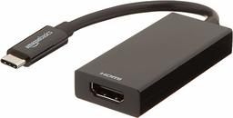 (Renewed) AmazonBasics USB 3.1 Type-C to HDMI Adapter - Black