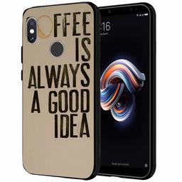 Amazon Brand - Solimo Designer Coffee Printed Hard Back Case Mobile Cover for Redmi Note 5 Pro (D1240)