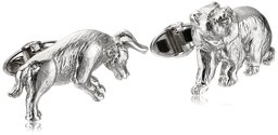 [Find] Amazon Collection Sterling Silver Bull & Bear Cufflinks