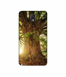 Amazon Brand - Solimo Designer Tree Trunk 3D Printed Hard Back Case Mobile Cover for Samsung Galaxy Note 3 N9000