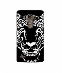 Amazon Brand - Solimo Designer White Tiger 3D Printed Hard Back Case Mobile Cover for LG G4 Stylus