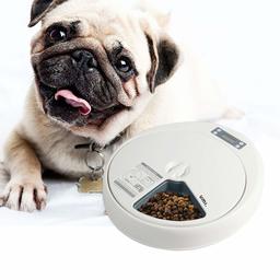 EONO Large Capacity Pet Cat Dog Feeder, Automatic 5 Day Meal Programing