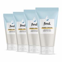 FIND - Unscented Hand Cream for sensitive skin (4x75ml)