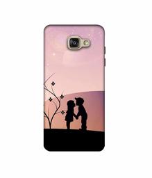 Amazon Brand - Solimo Designer Kiss-ing Couple 3D Printed Hard Back Case Mobile Cover for Samsung Galaxy A5 (2016)